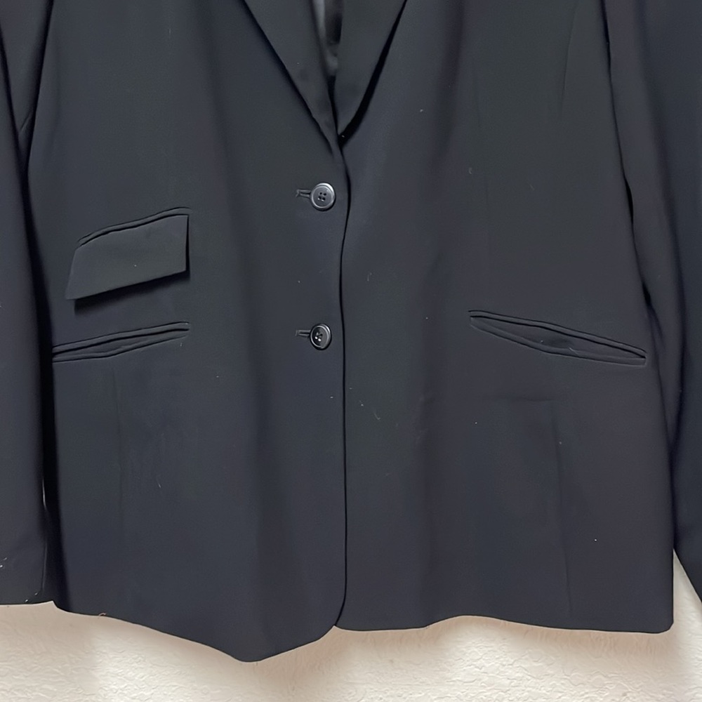 Apostrophe Essentials Black Double Breasted Suit … - image 5